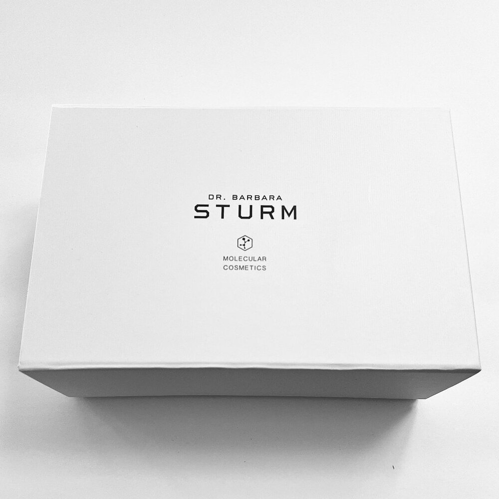 Authentic DR. BARBARA STURM White Gift Box EMPTY